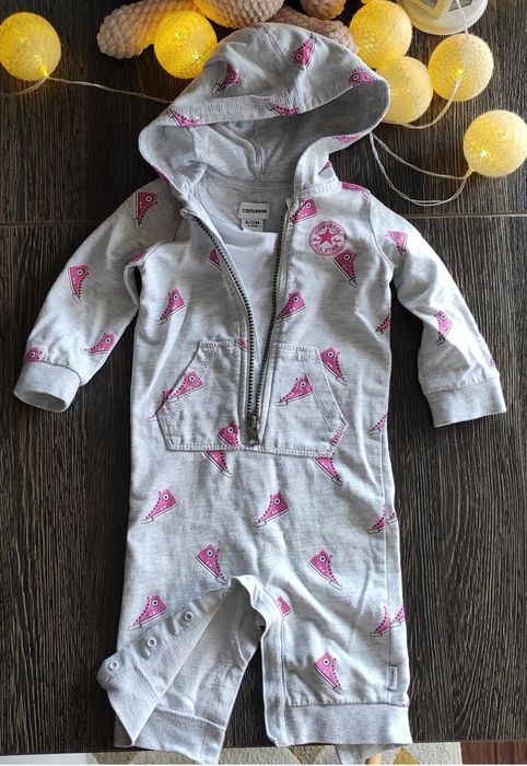 Dres Lonsdale Pajacyk/kombinezon Converse 74/80/86