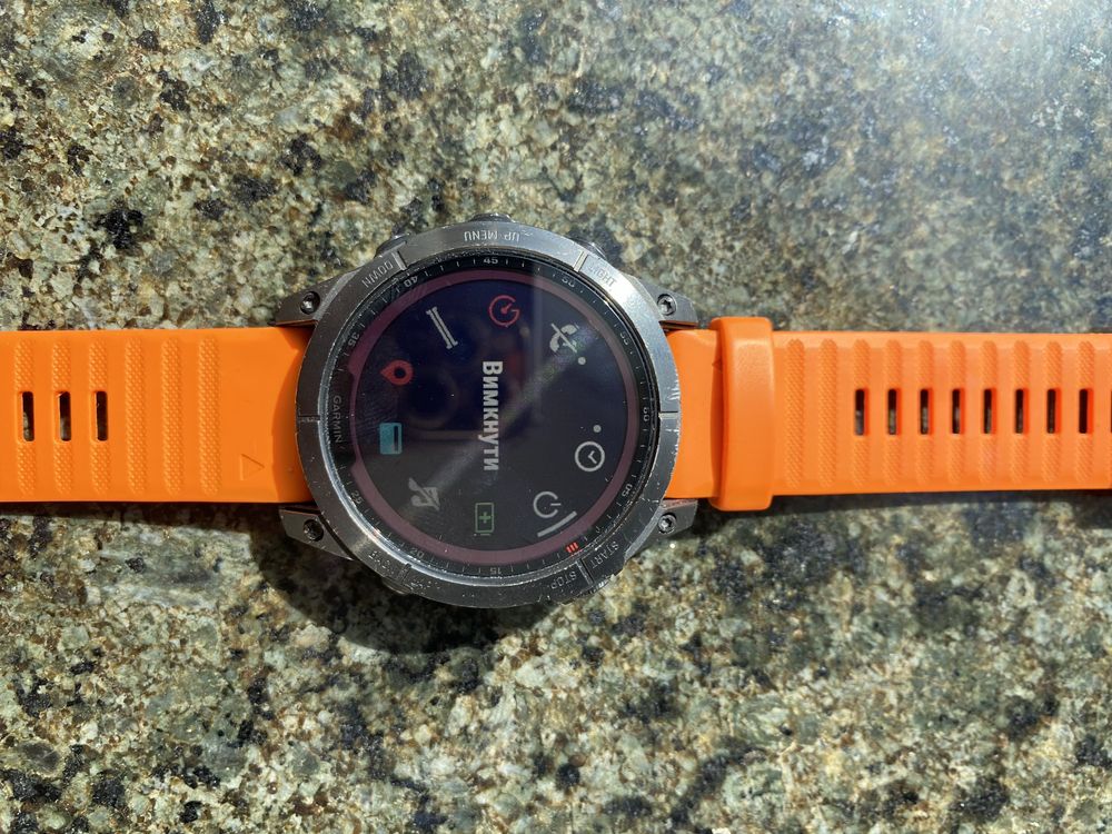 Garmin Fenix 7 Sapphire Solar Carbon Gray DLC Titanium with Black Band