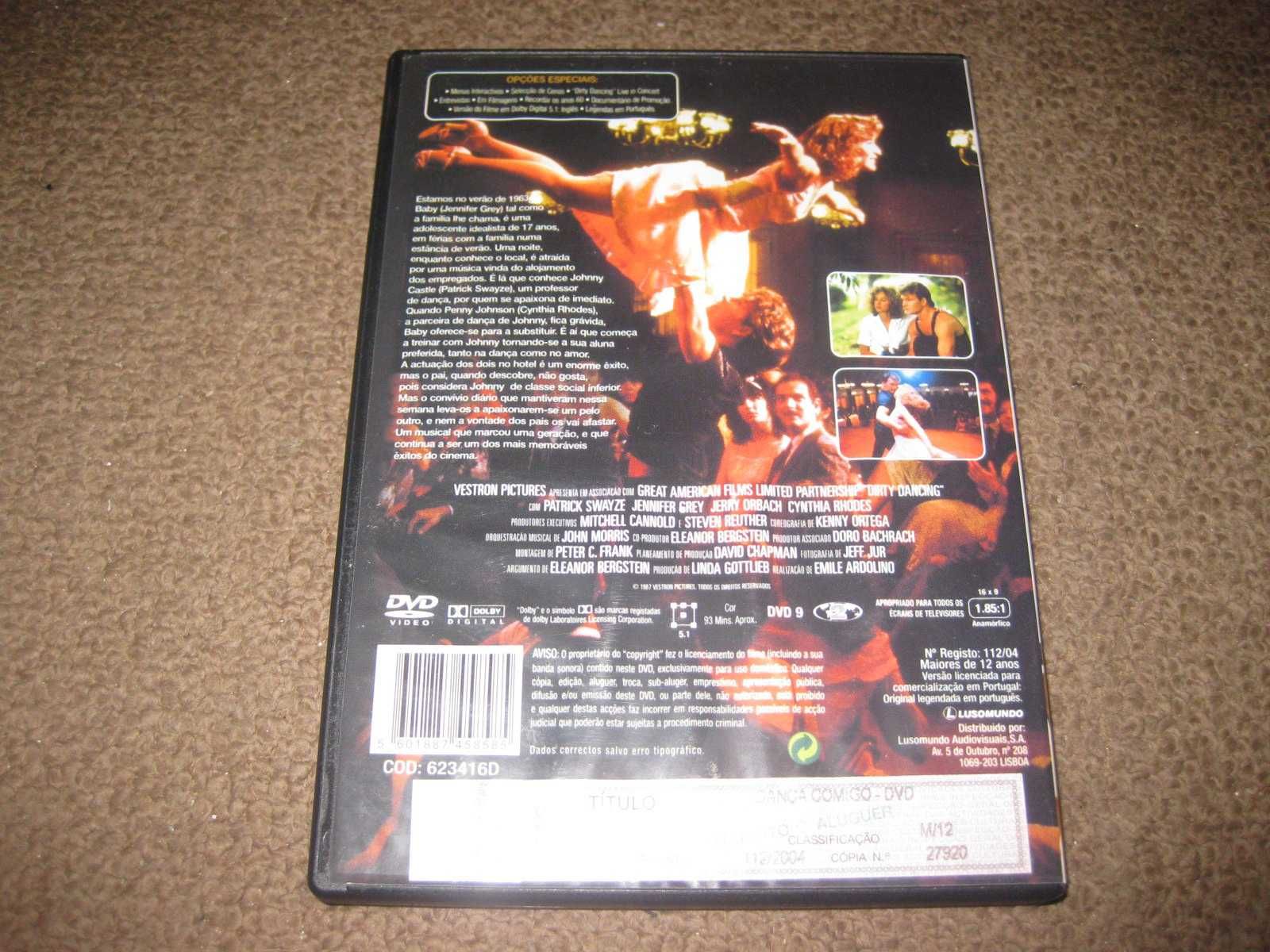 DVD "Dança Comigo" com Patrick Swayze/Raro!