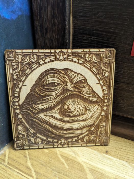 Подставки под чашки  Лазерная гравировка портретов, деревянные магниты