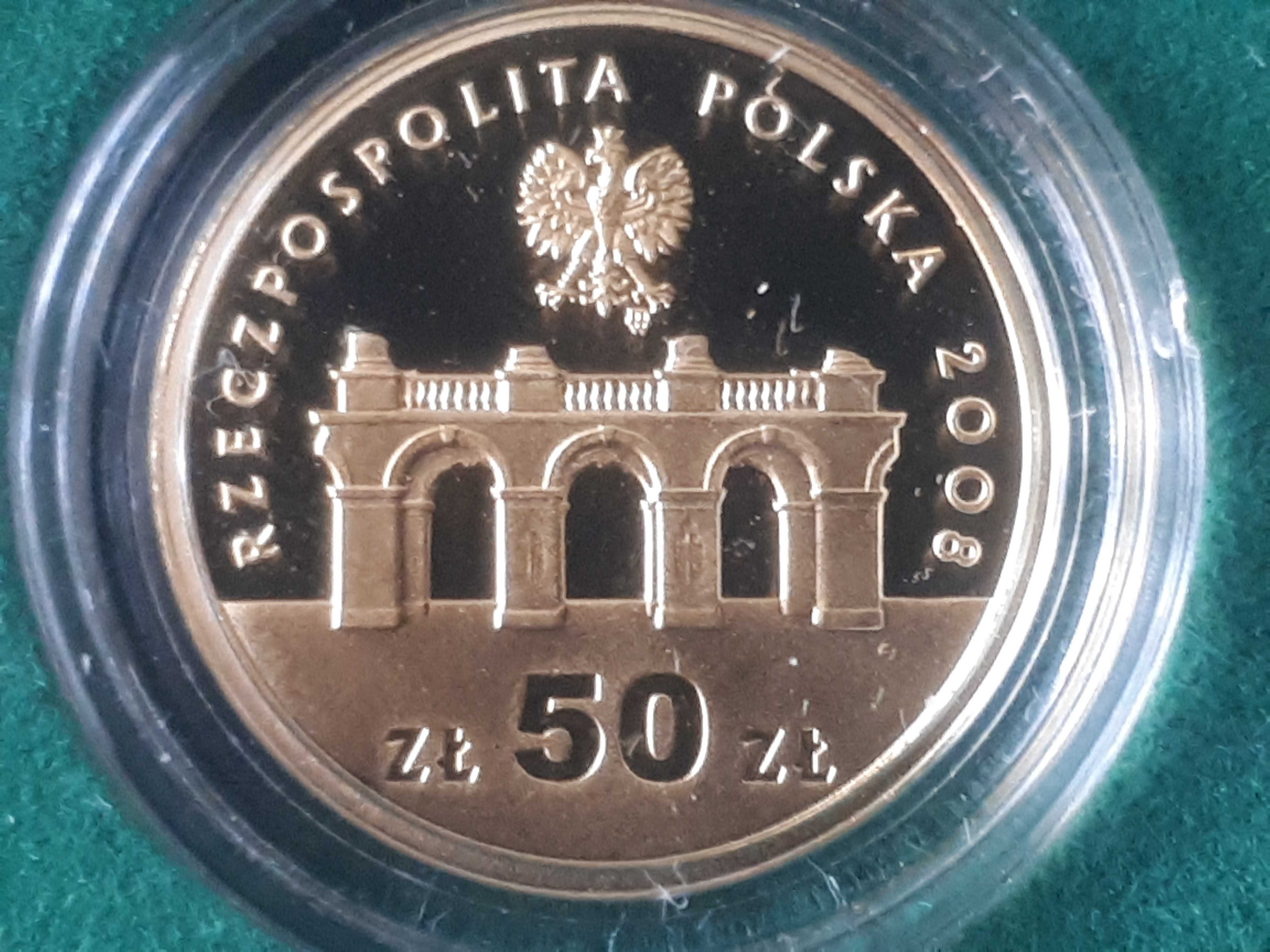Złota moneta- 50 zł 90 rocznica odzyskania niepodległości