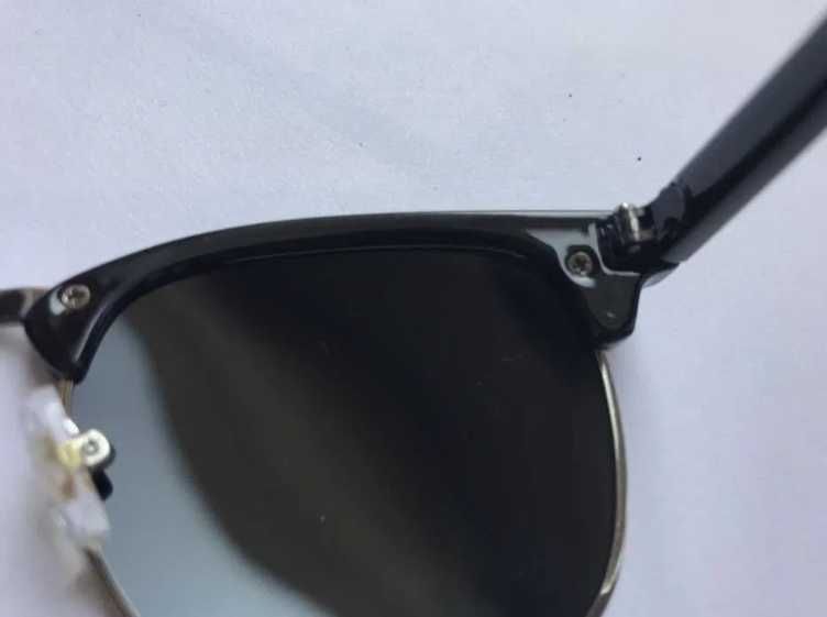 Okulary uniseks szare szkła