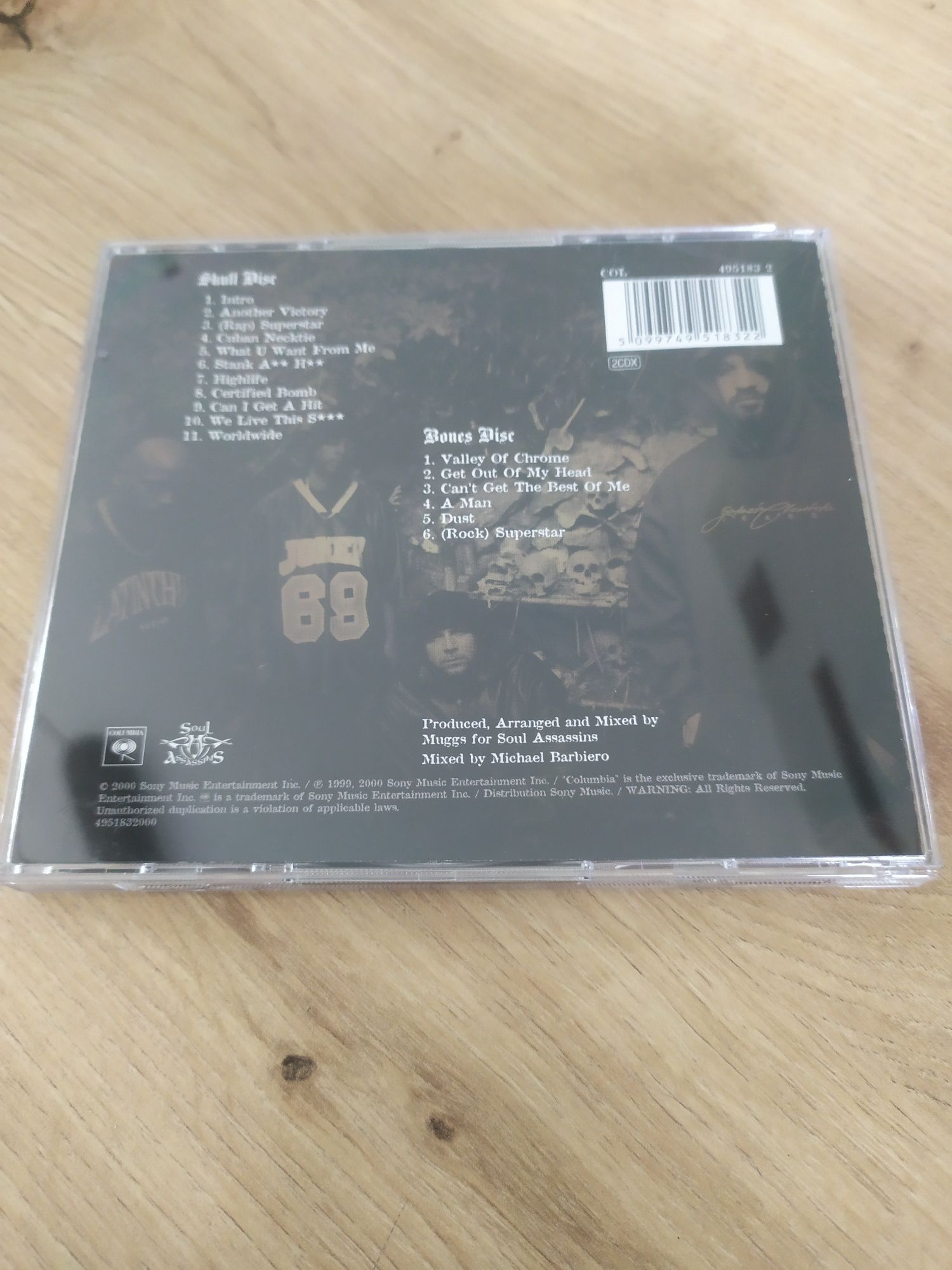 Cypress Hill - skull & bones cd