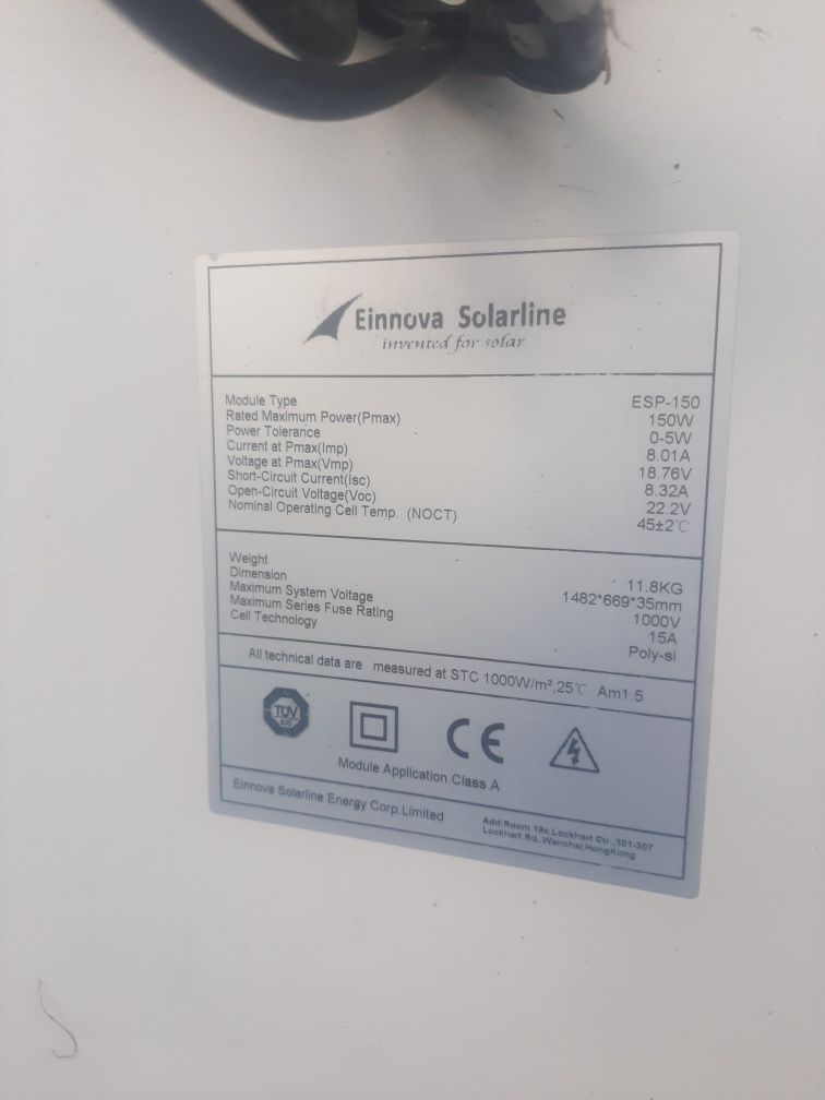Panel fotowoltaiczny 150w