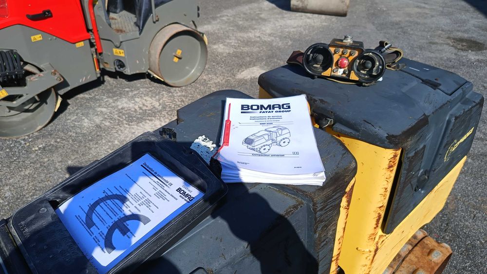 Walec okołkowany Bomag BMP 8500