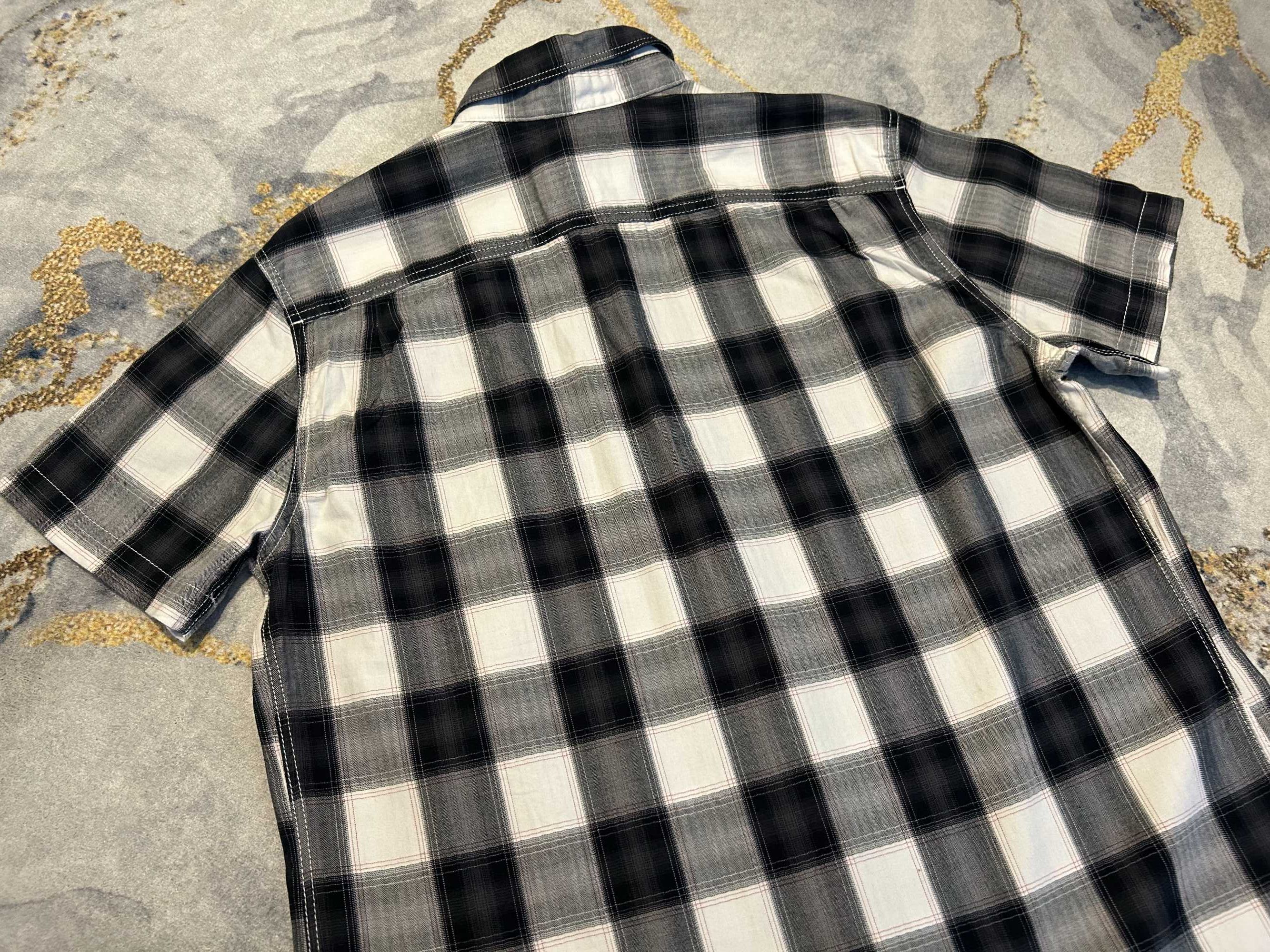 Armani Jeans _ Koszula w kratę M/L _ Regular Fit