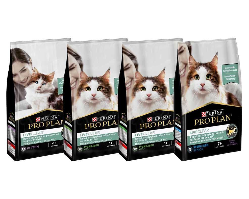 Purina PROPLAN CAT Liveclear, pro plan gato