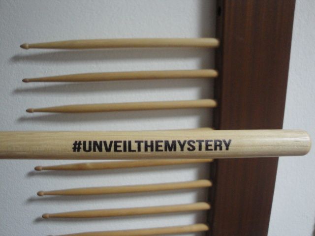 RAJ Baquetas para bateria / percussão / drumsticks.