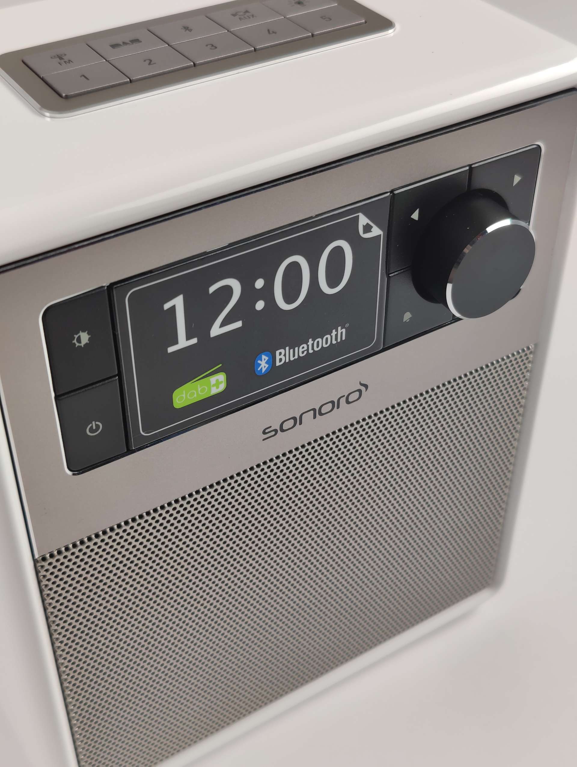 Radio sieciowe DAB+, FM Sonoro Easy - białe