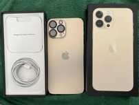 iPhone 13 Pro Max odblokowany z  pudełkiem i kablem ładującym