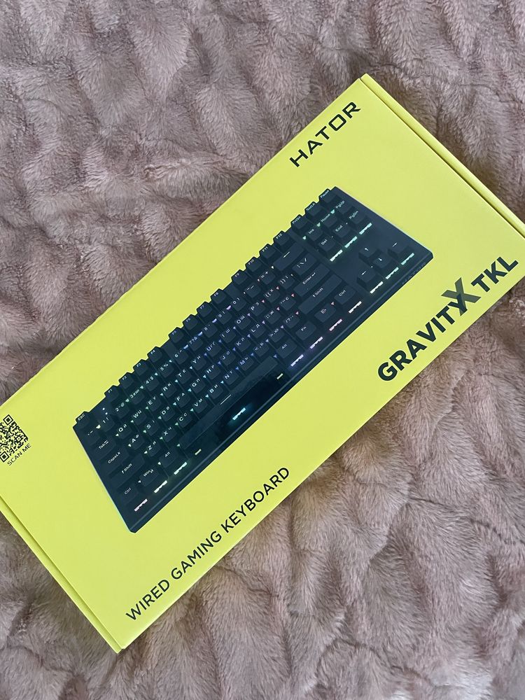 Клавіатура Хатор Клавиатура HATOR Gravity X TKL Orange Black