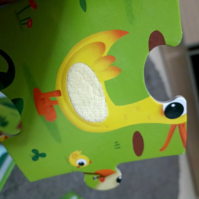 Puzzle sensoryczne Farma - Janod Farma