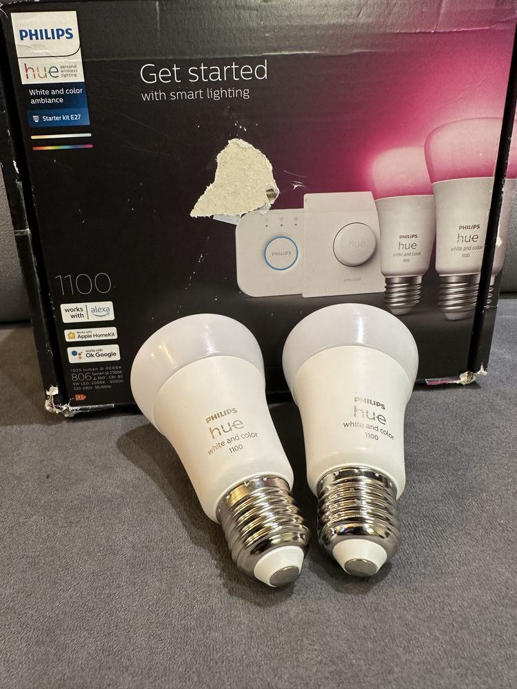 Philips hue White and color - zestaw startowy z żarówkami