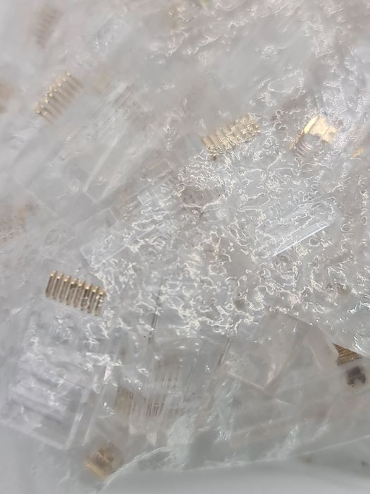 Conjunto de conectores Ethernet RJ45