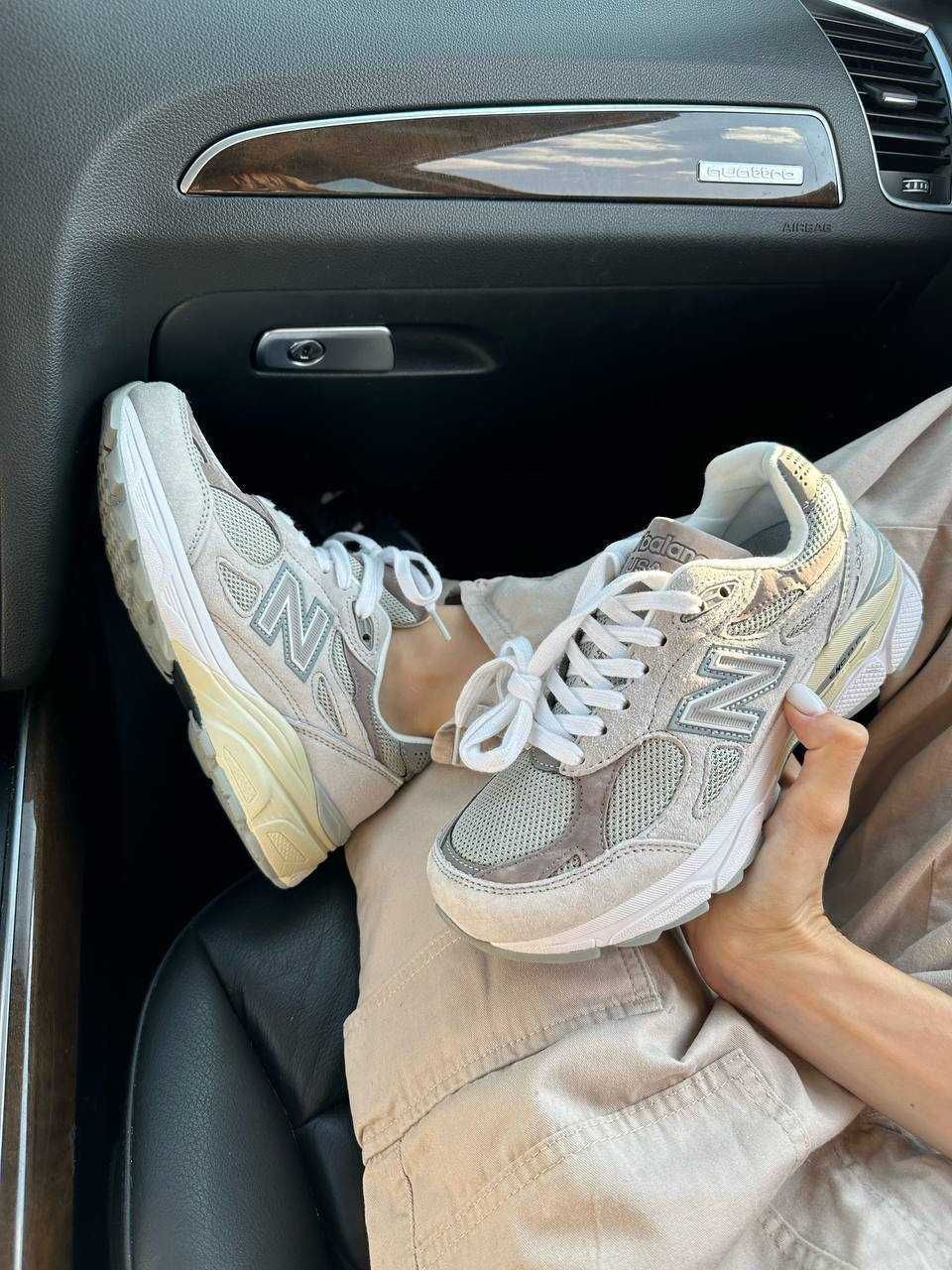 Чоловічі кросівки New Balance 990 V4 сірий NB0046 ТОПЧИК