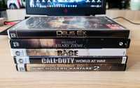 Gry PC Deus Ex, Call of Duty, Rage, Filary ziemi