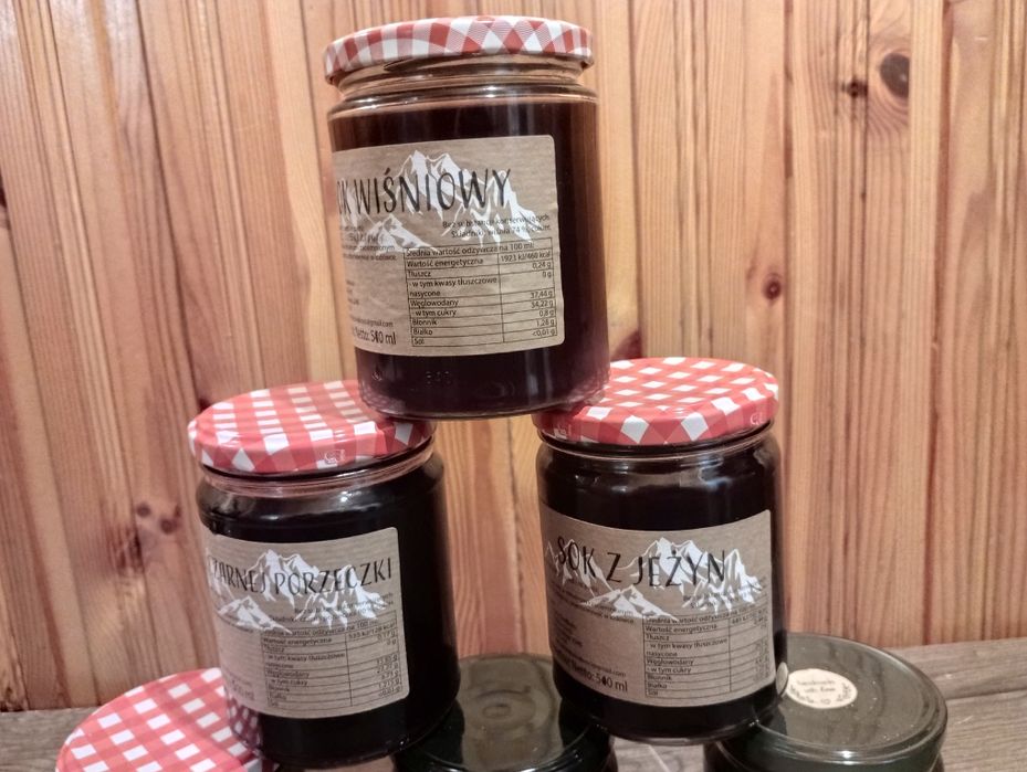 Domowy Naturalny Sok Jezynowy, Sok z Jezyny, Sok z Jezyn