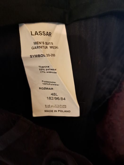 Garnitur męski elegancki na ślub