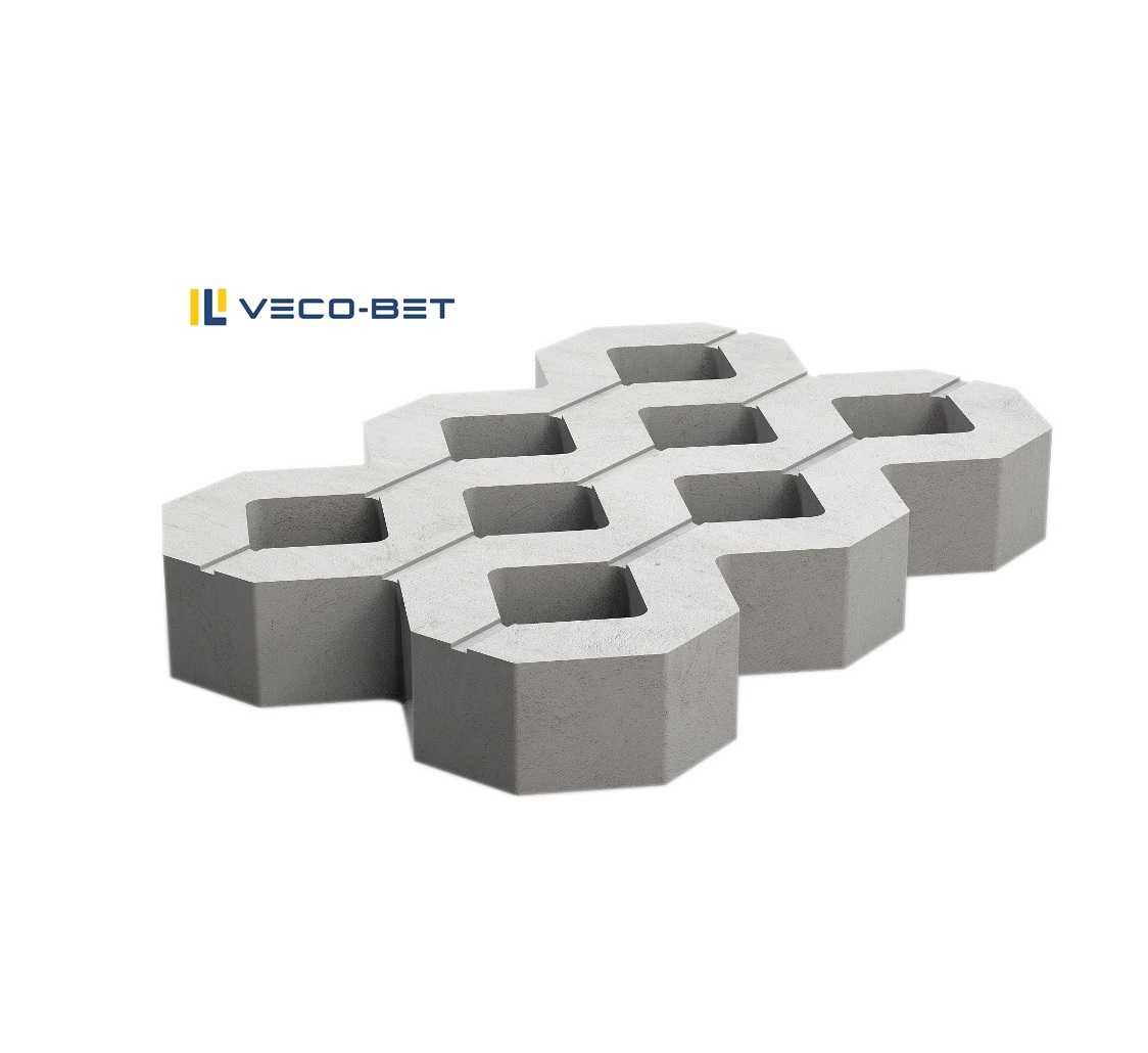 Płyty ażurowe MEBA 40x60x8/ płyta betonowa EKO/ MOCNA