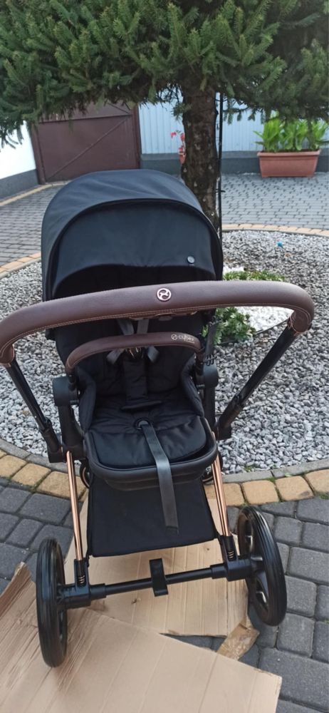 cybex priam 4.0 czarny 2w1 2023
