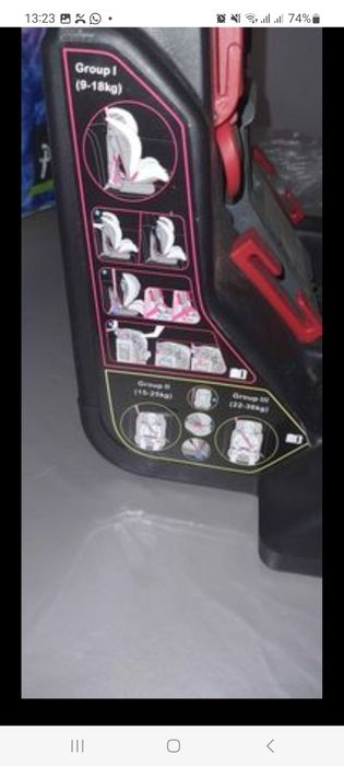 Cadeira auto Pierre cardim