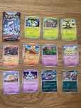 17 Cartas Pokémon Scarlet e Violet