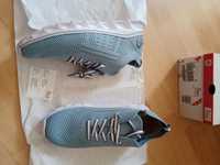 Błękitne tekstylne Sneakersy Rieker 39 wkładka ok 25 cm lekkie buty na
