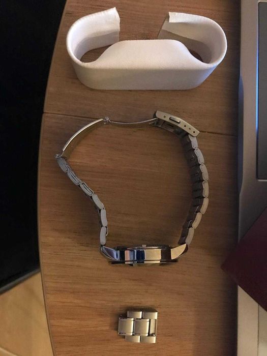 Relógio Seiko SNK385K1 Homem prateado (não faço trocas)