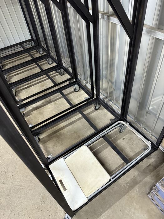 Kosze na krzesła składane wózki krzesła gunde ikea jet wózek