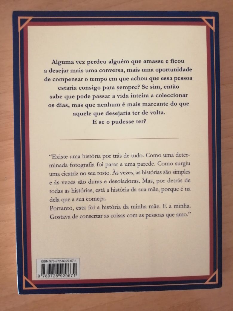 Livro "Por um dia mais" de Mitch Albom