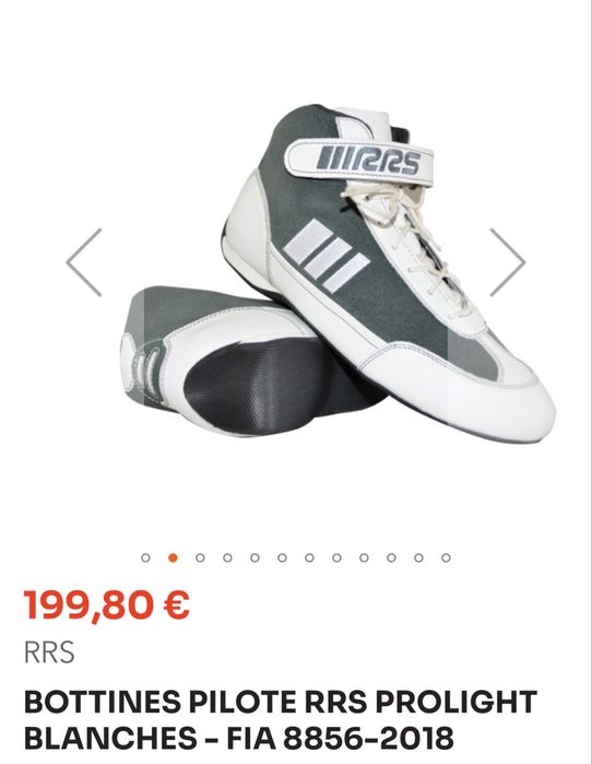 Botas competicao rally Fia rrs sparco omp