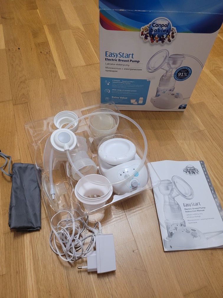 JAK NOWY laktator Canpol Babies Easy Start