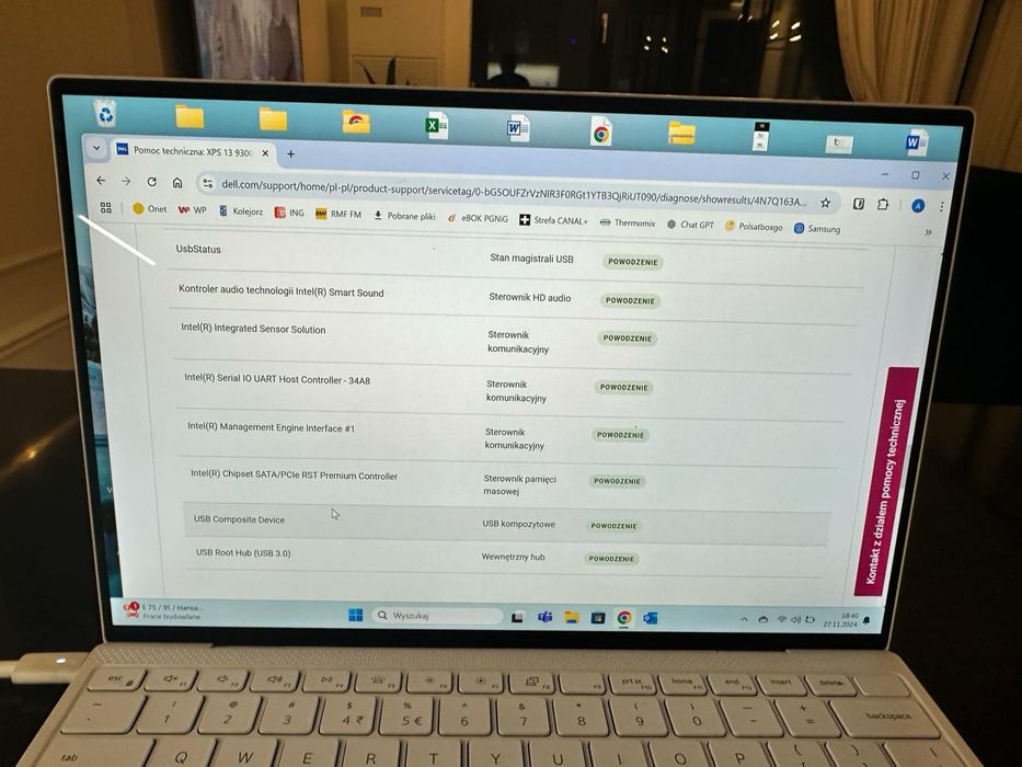 Laptop 2w1 dell XPS 13