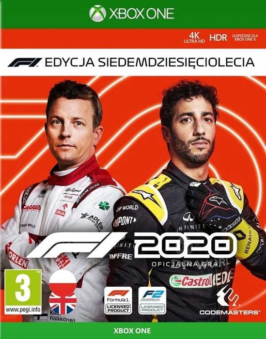 f1 2020 XBOX ONE, f1 20 xbox one, Edycja Siedemdziesięciolecia