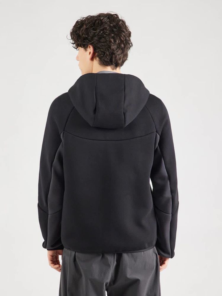 Кофта чоловіча Nike ‘Tech-fleece’ чорно-сіра