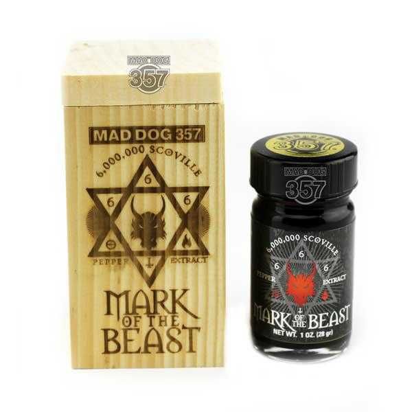 Острый соус Mad Dog 357 Mark of the Beast 6 000 000 SHU