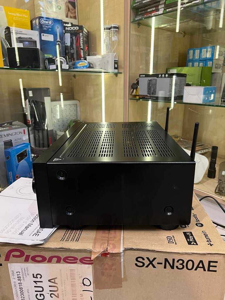 Amplituner Pioneer SX-N30AE czarny/2.1/135W na kanał/FM/Komis Krzysiek
