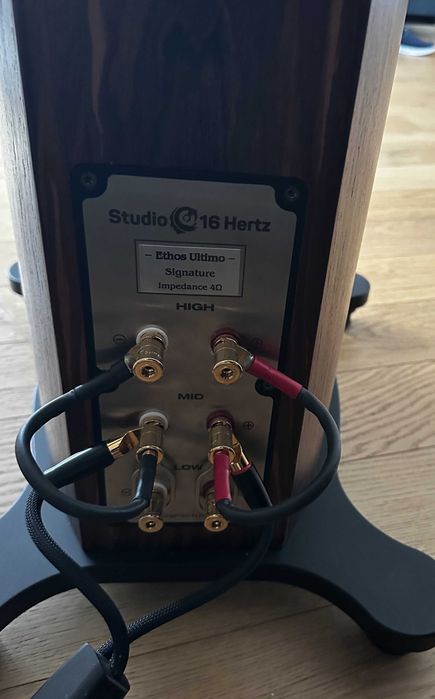 Ethos Ultimo Signature kolumny głośnikowe hi end firmy Studio16Hz