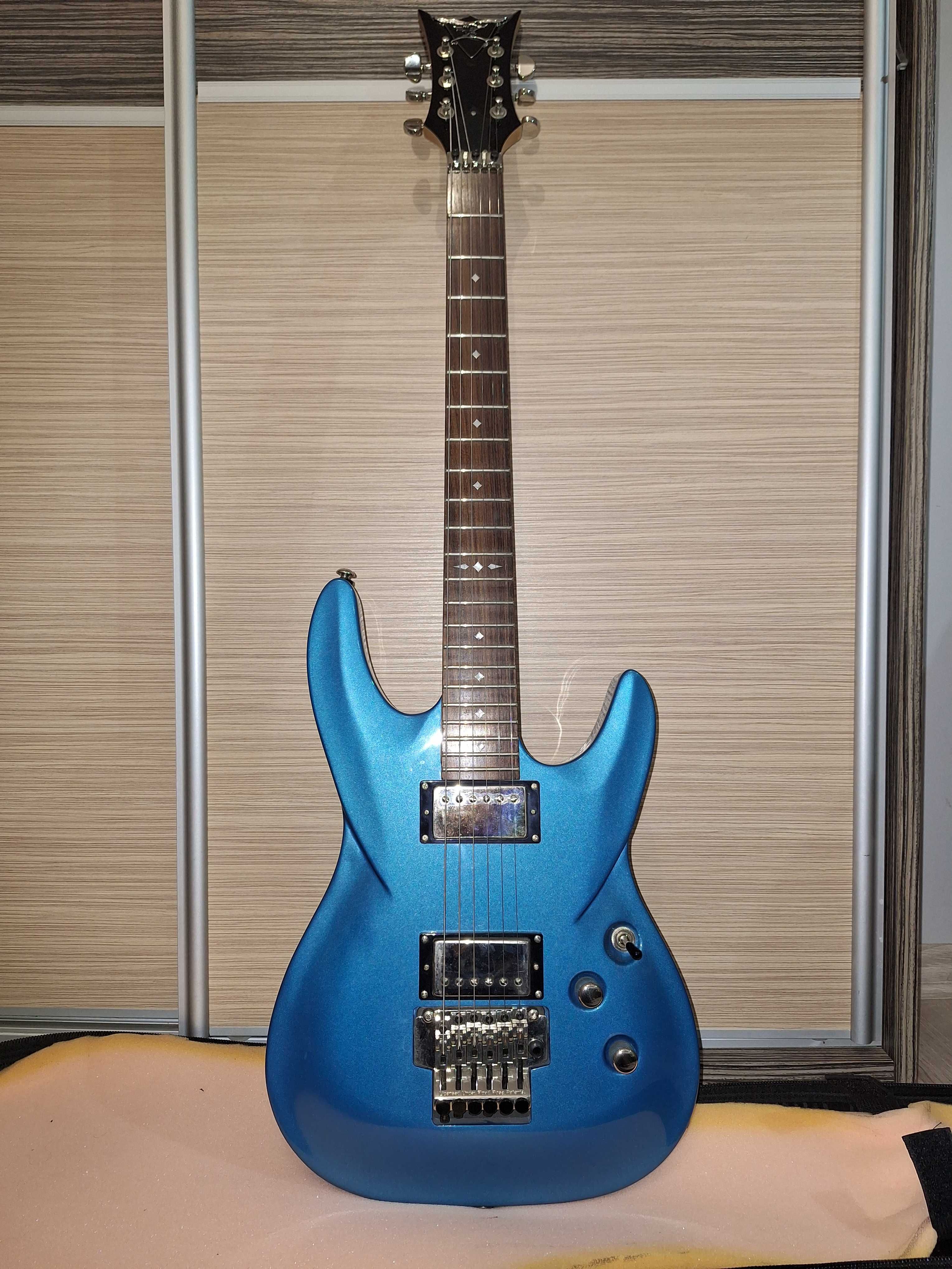 Gitara elektryczna DBZ Barchetta LT-FR + Wzmacniacz i pokrowiec
