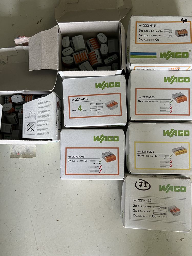 Złączki       wago