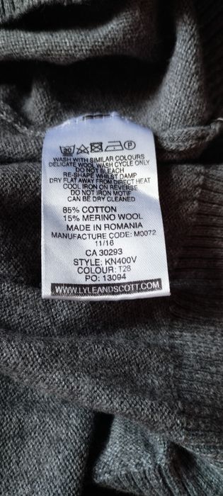 Светр lyle & Scott