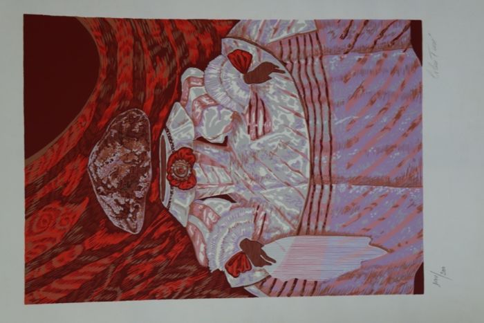 Serigrafia do artista Cohen Fusé
