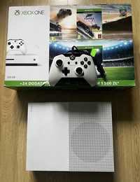 konsola Xbox One S IDEAŁ Biały 500gb z napędem pudełko pad gry zestaw