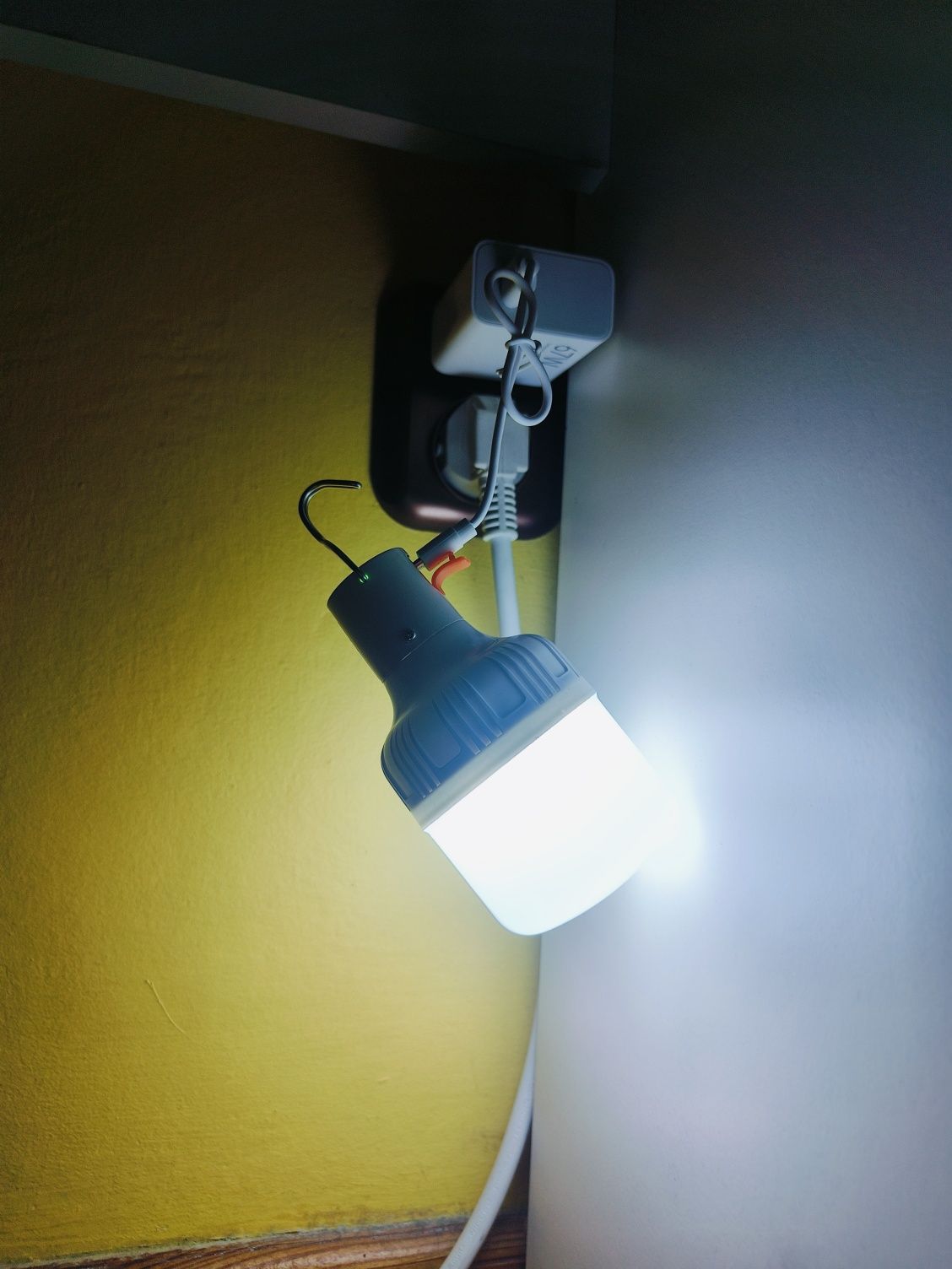Żarówka LED USB Camping 60w Trzy rodzaje światła