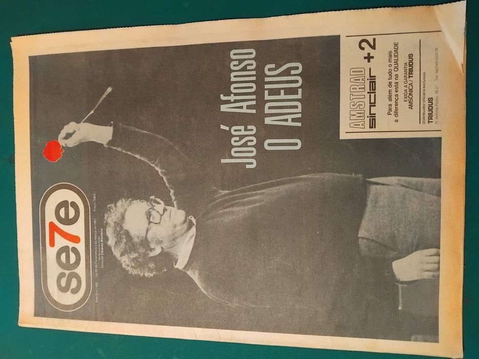 Jornal Sete José (Zeca) Afonso
