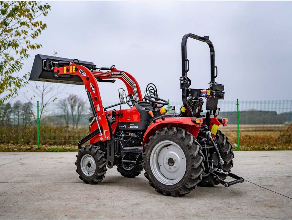 Traktorek captain 263 homologacja nowy 4x4 silnik mitsubishi kabina