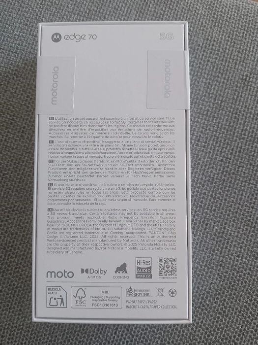Motorola edge 70 5g 12 512gb faktura