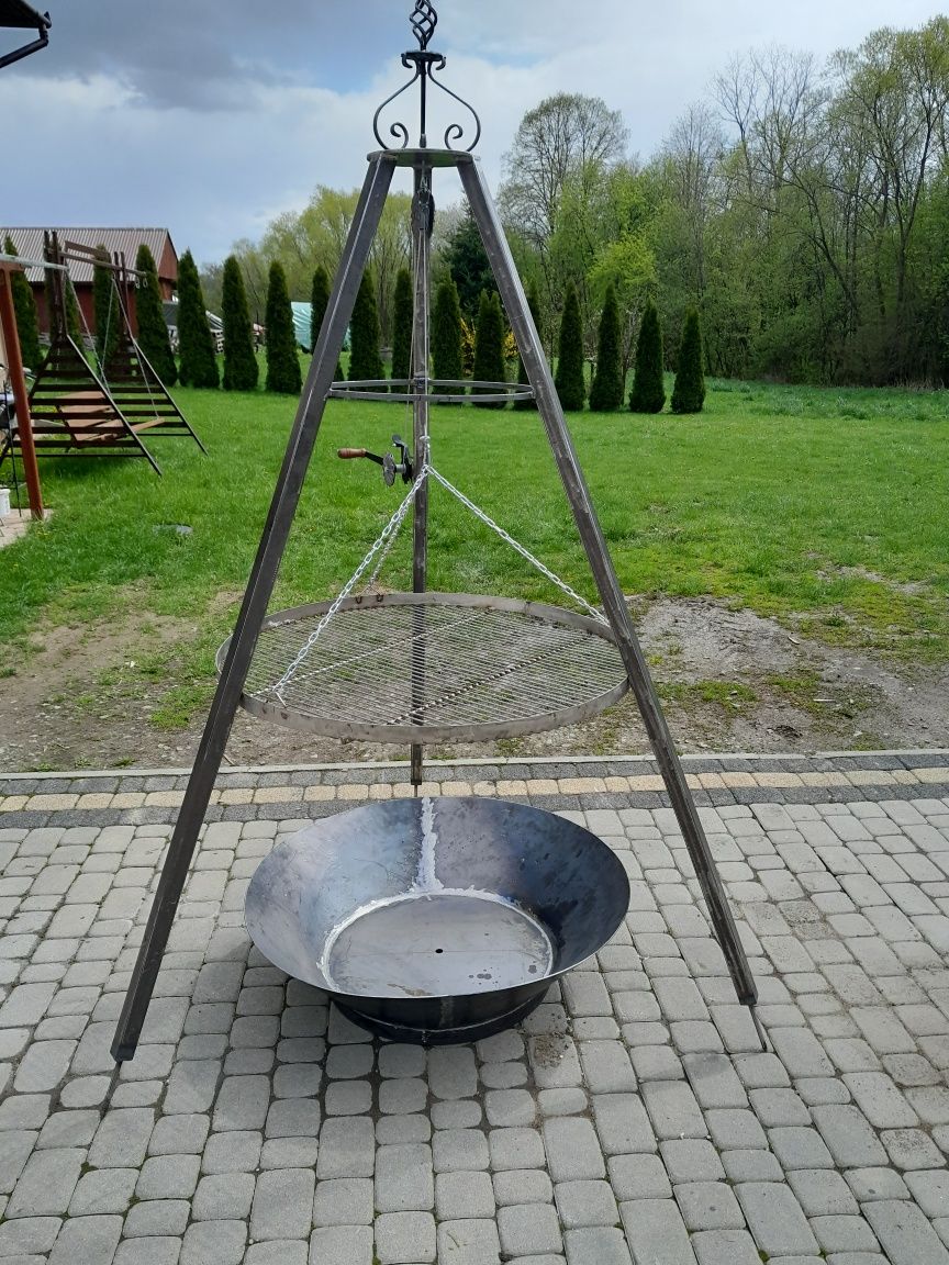 Grill kuty ogrodowy palenisko 100cm