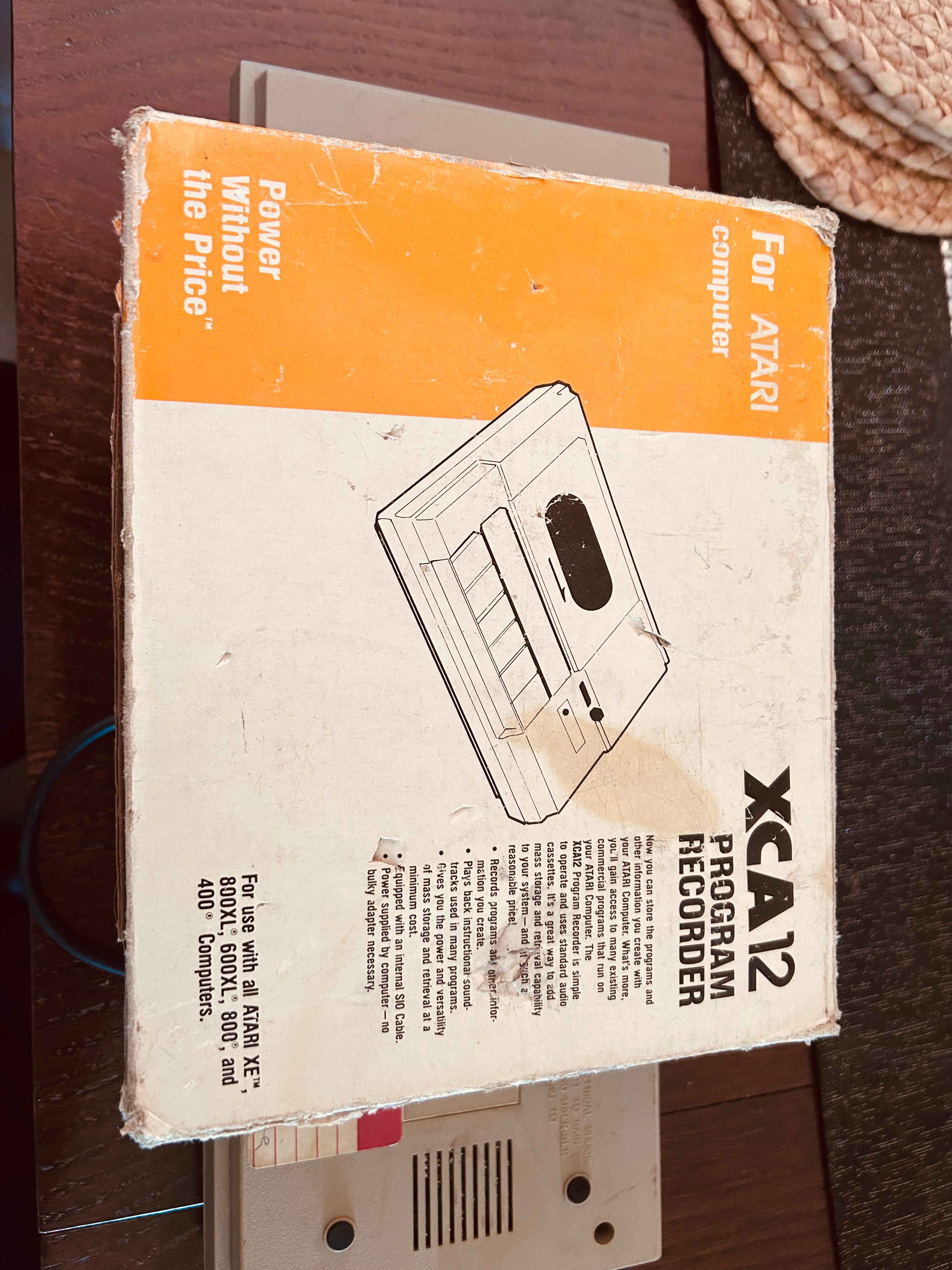 Magnetofon XCA12 do Atari