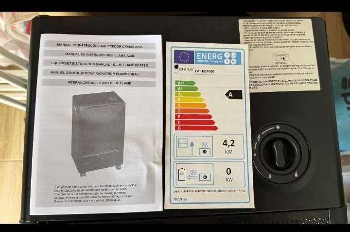 Aquecedor a gás como novo
